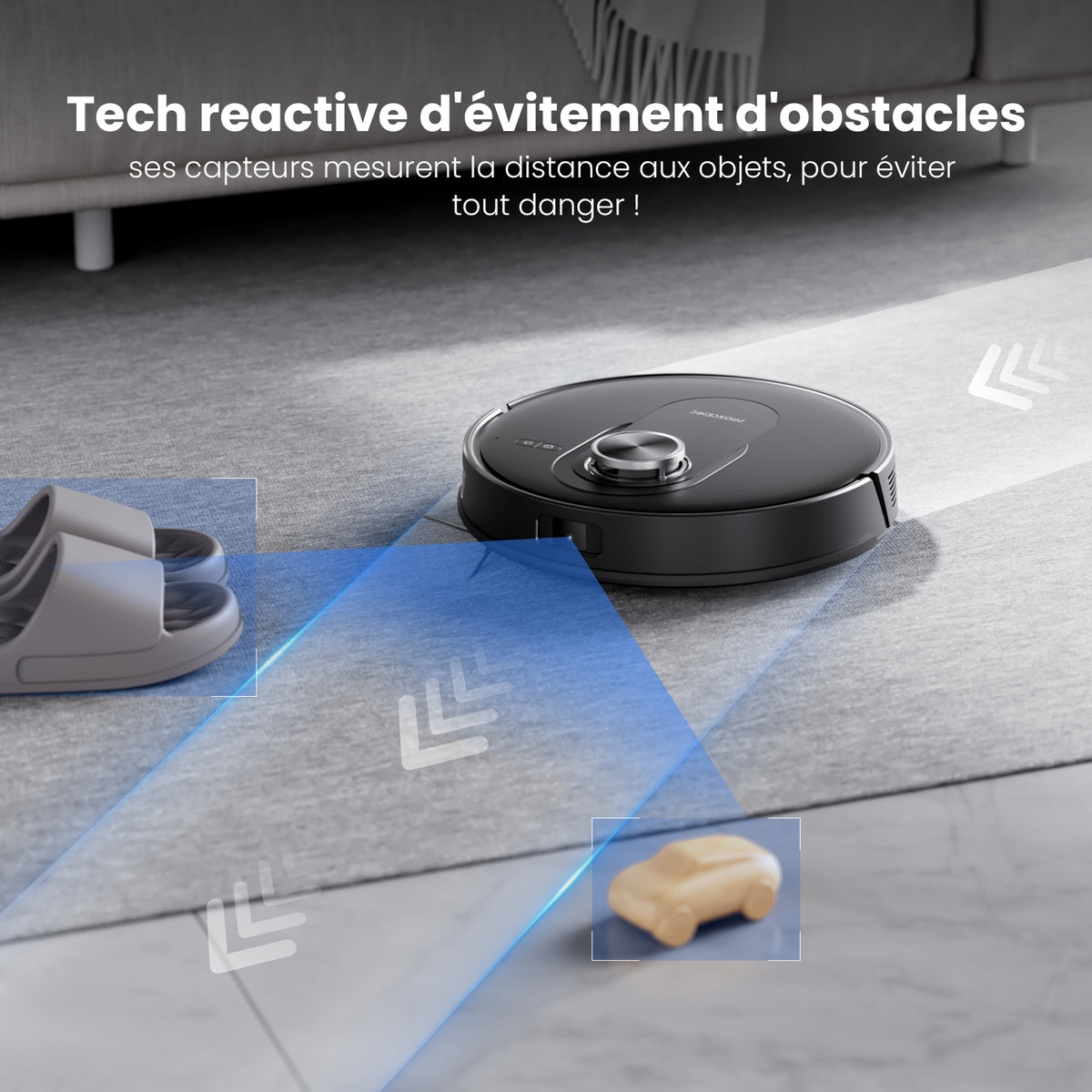 Aspirateur Robot avec Vidage Automatique - Proscenic Q8 Max+ 8000Pa