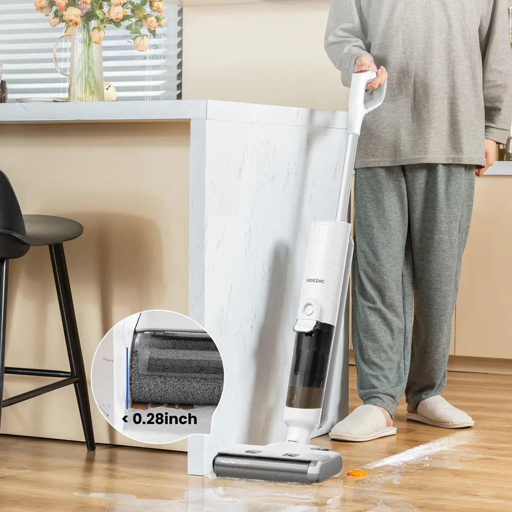 Proscenic F10 Pro Aspirateur Laveur 3-en-1 Autonettoyage