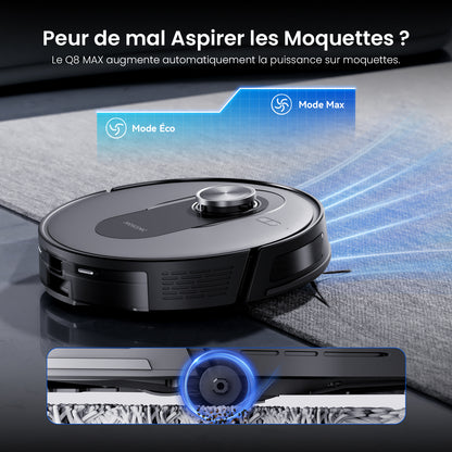 Aspirateur Robot avec Vidage Automatique - Proscenic Q8 Max+ 8000Pa